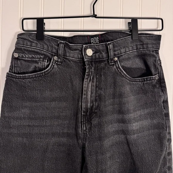 BDG Urban Outfitters Black Denim Stretch Cowboy Jeans Size 29 - Picture 3 of 11